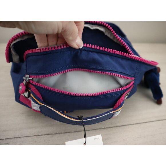 Kipling KIA5L4-I2Y Women's Admiral Blue/Purple 15" Laptop Seoul Backpack - Picture 5 of 16